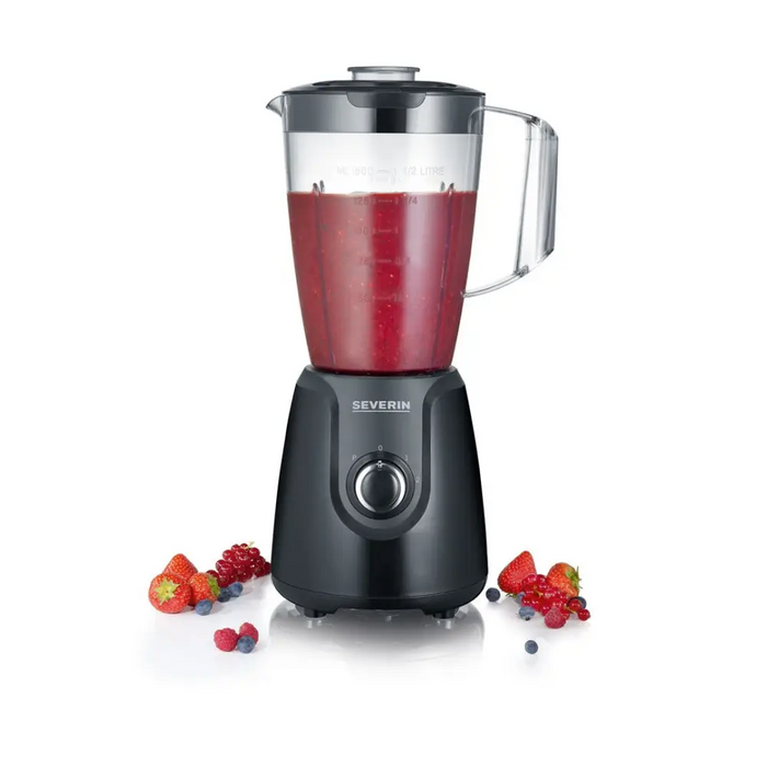 Severin SM 3707 blender 1.5 L Tabletop blender 600 W Black - Mixers / blendersAGD-MIB<<<Home Appliance