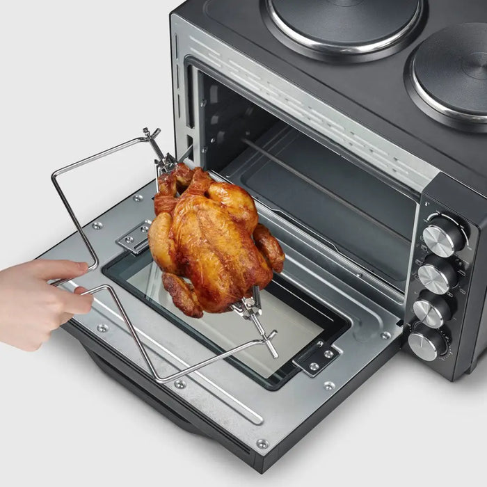 Severin TO 2074 toaster oven 30 L 2500 W Black Grill - Mini ovensAGD-MPI<<<Home Appliance - ProductsAGD<<<ActionPL