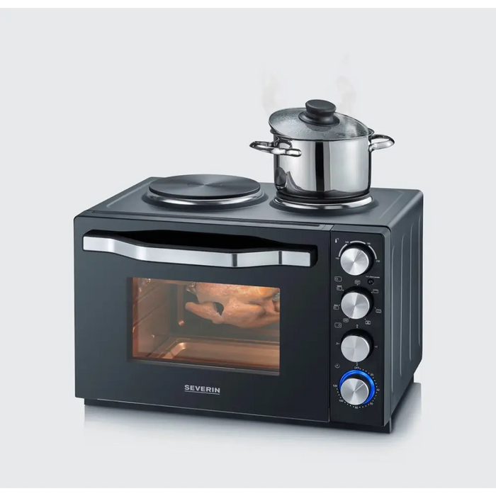 Severin TO 2074 toaster oven 30 L 2500 W Black Grill - Mini ovensAGD-MPI<<<Home Appliance - ProductsAGD<<<ActionPL