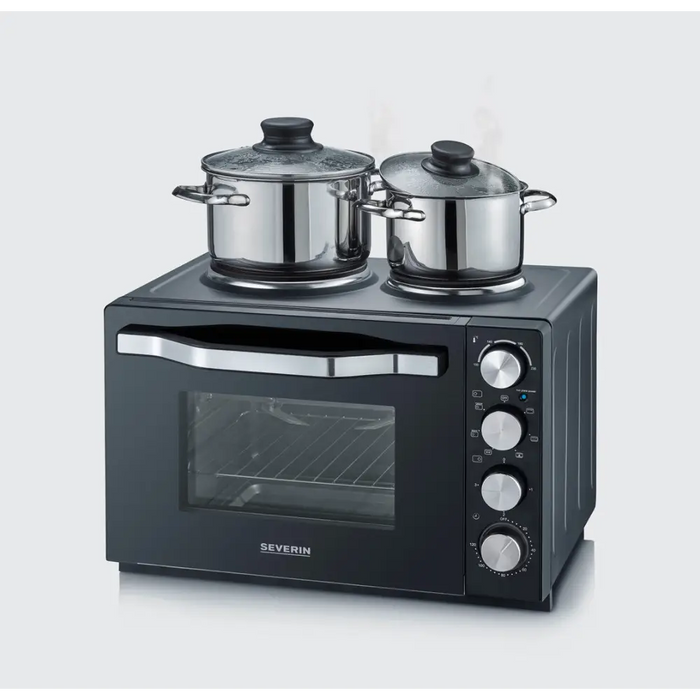 Severin TO 2074 toaster oven 30 L 2500 W Black Grill - Mini ovensAGD-MPI<<<Home Appliance - ProductsAGD<<<ActionPL