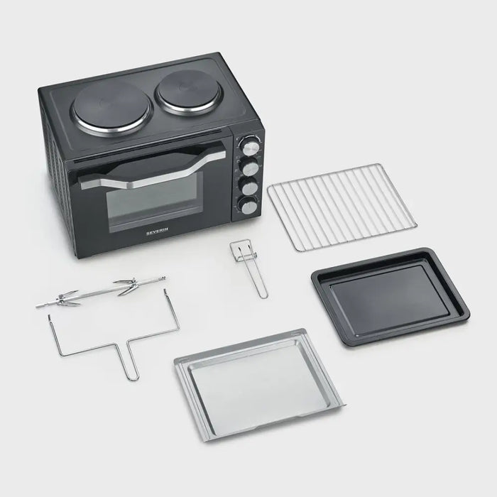 Severin TO 2074 toaster oven 30 L 2500 W Black Grill - Mini ovensAGD-MPI<<<Home Appliance - ProductsAGD<<<ActionPL