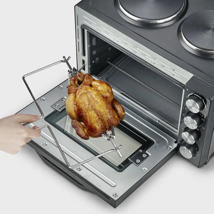 Severin TO 2074 toaster oven 30 L 2500 W Black Grill - Mini ovensAGD-MPI<<<Home Appliance - ProductsAGD<<<ActionPL