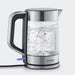 Severin WK 3420 electric kettle 1.7 L 2200 W Black Stainless steel Transparent - Electric kettlesAGD-CZE<<<Home