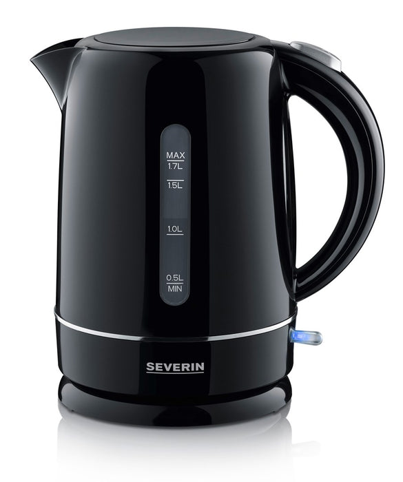 Severin WK 4322 electric kettle 1.7 L 2200 W Black