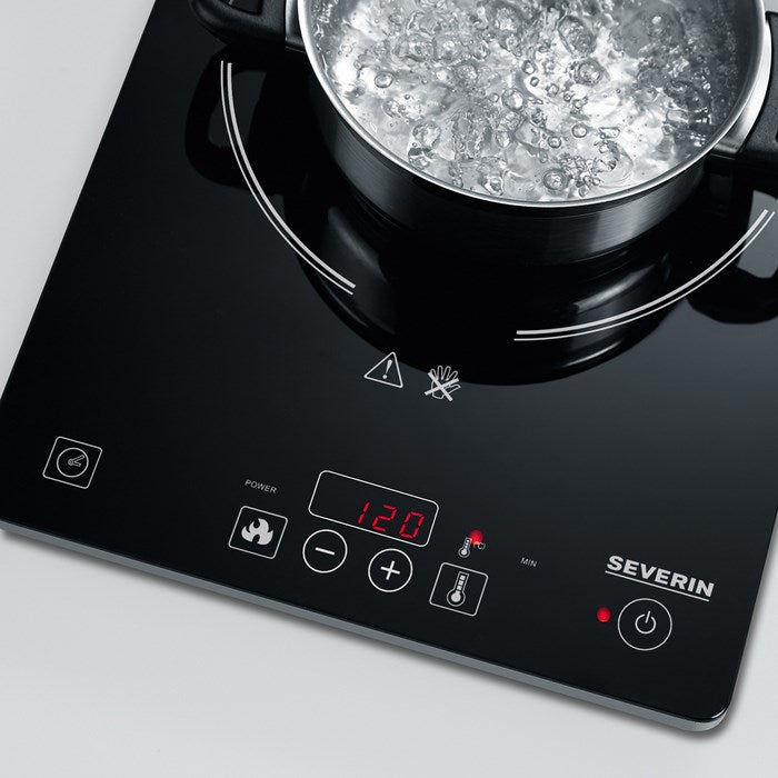 Severin KP 1071 hob Black Countertop Zone induction hob 1 zone(s)