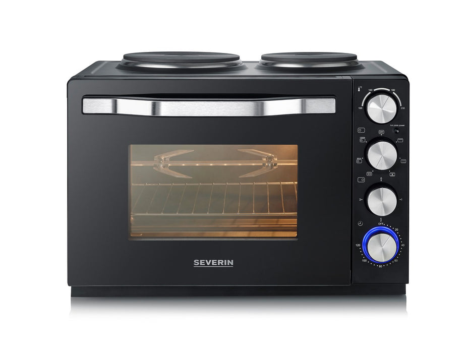 Severin TO 2074 toaster oven 30 L 2500 W Black Grill