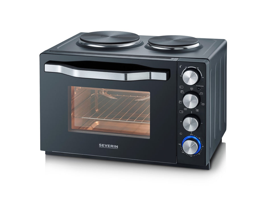 Severin TO 2074 toaster oven 30 L 2500 W Black Grill