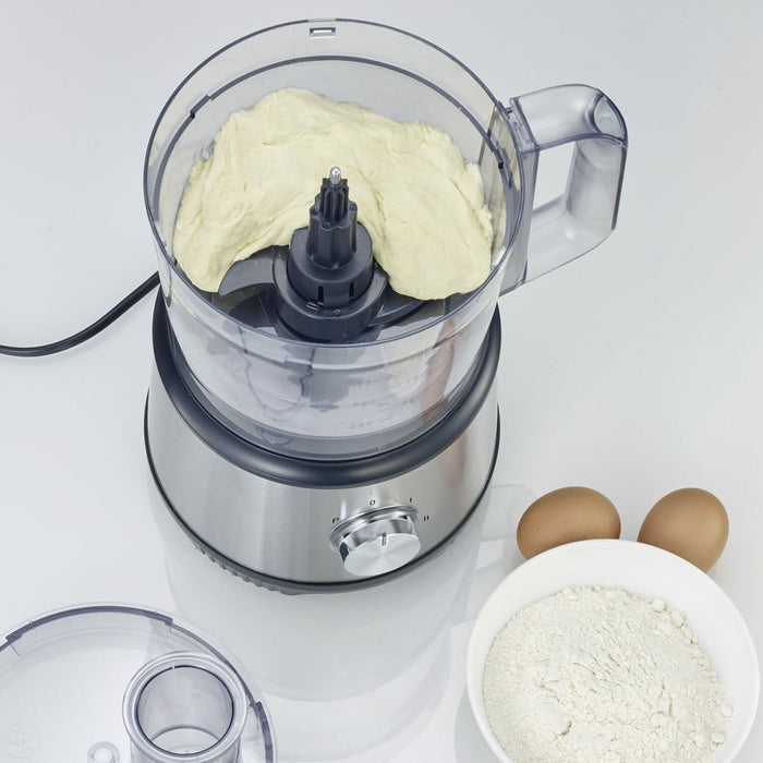 Severin KM 3892 food processor 1200 W 1.5 L Black, Stainless steel, Transparent