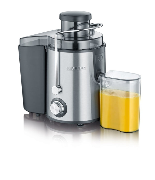 Severin ES 3566 juice maker Centrifugal juicer 400 W Black, Stainless steel