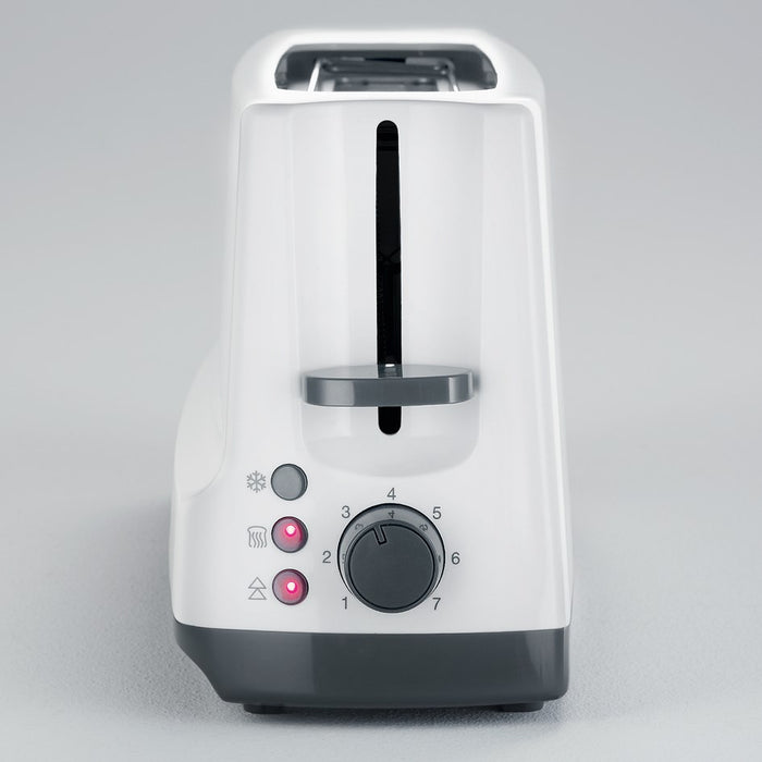 Severin AT 2232 toaster 2 slice(s) 800 W Grey, White