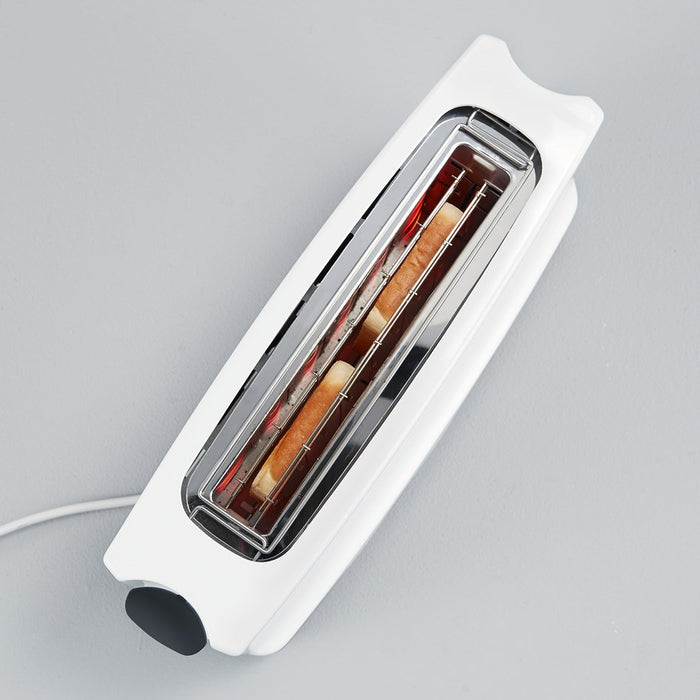Severin AT 2232 toaster 2 slice(s) 800 W Grey, White