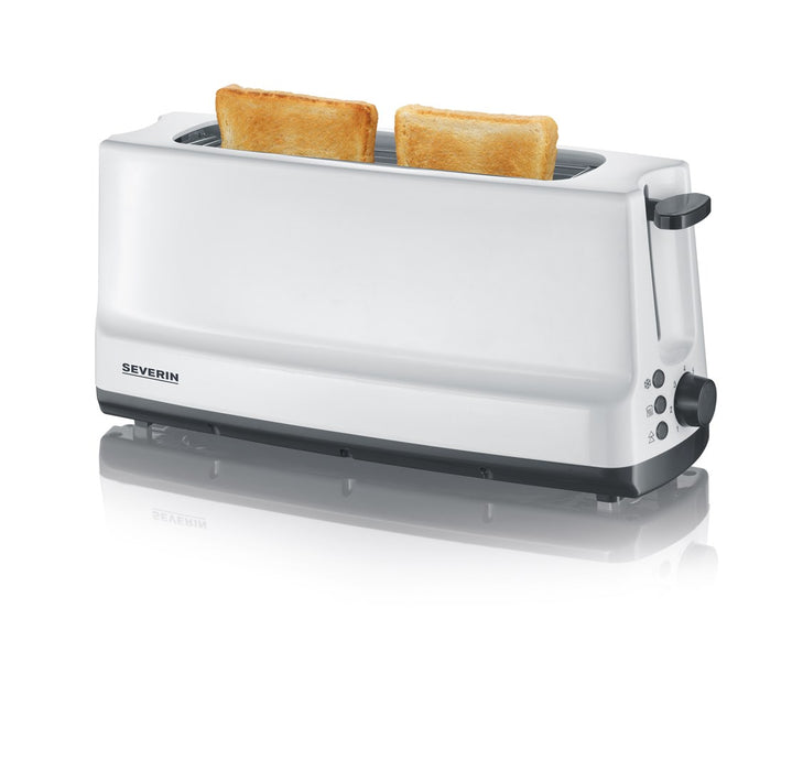Severin AT 2232 toaster 2 slice(s) 800 W Grey, White