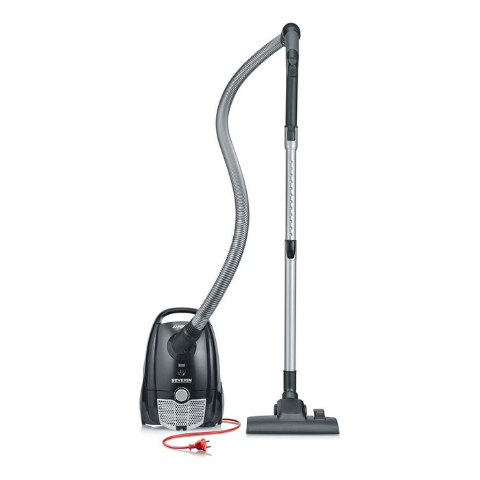 Bagged Vacuum Cleaner Severin BC 7030 Black Grey 750 W