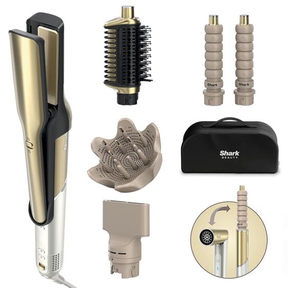 Masha Shark Glam 5-in-1 Air Styler and Hair Dryer HD6052SEU