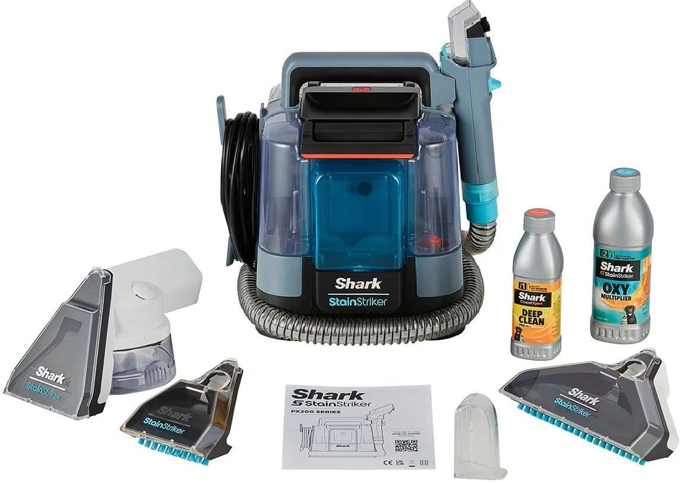 Shark StainStriker Portable Carpet and Furniture Cleaner with 5 Attachments 450W White EU PX200EU