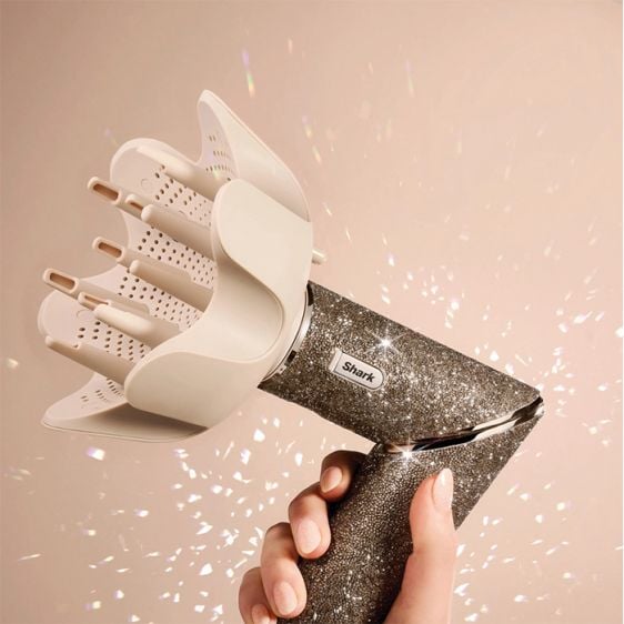 SharkNinja FlexStyle Champagne Diamond Limited Edition 5-in-1 Air Styler and Hair Dryer HD446JSEU - Маши за