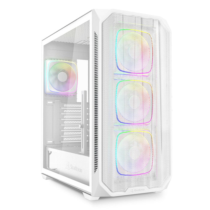 ATX Semi-tower Box Sharkoon AK5M RGB White