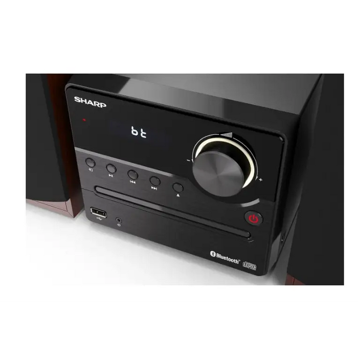 Sharp Audio Systems XL-B512(BR) HI-FI MICRO SYSTEM 45W total max power output FM PLL tuner Bluetooth v5.0 CD player USB