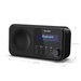 Sharp Radios DR-P420(BK) PORTABLE DIGITAL RADIO Bluetooth 5.0 20 DAB+/DAB/FM Auto time/date LCD Display Dual