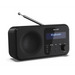 Sharp Radios DR-P420(BK) PORTABLE DIGITAL RADIO Bluetooth 5.0 20 DAB+/DAB/FM Auto time/date LCD Display Dual
