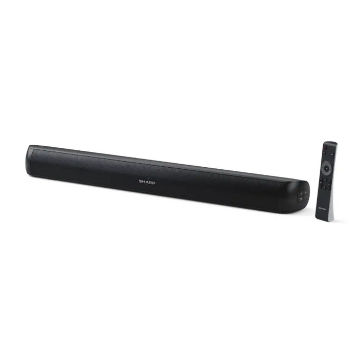 Sharp Soundbar HT-SB107 90W 2.0 HDMI & BLUETOOTH HDMI ARC/CEC USB playback 3.5mm Aux-in Digital Optical Audio Input