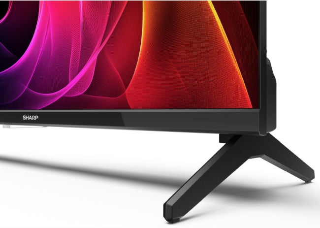 Sharp 24HA1205E, 24" LED HD 1366x768 Frameless, 100 000:1, DVB-T/T2/C/S/S2, Active Motion 100, Speaker 2x3W, Dolby Digital, CI+, 3xHDMI (ARC/CEC), 2xUSB, LAN, Video/Audio input (3 x RCA), Hotel Mode, E, 2 pole Stand