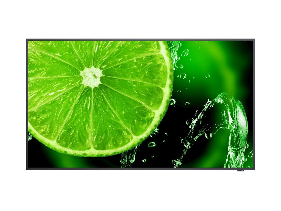 Wide-format display NEC MultiSync E558, 55", UHD, 400cd/m2, Direct LED backlight, 16/7 proof, Media Player
