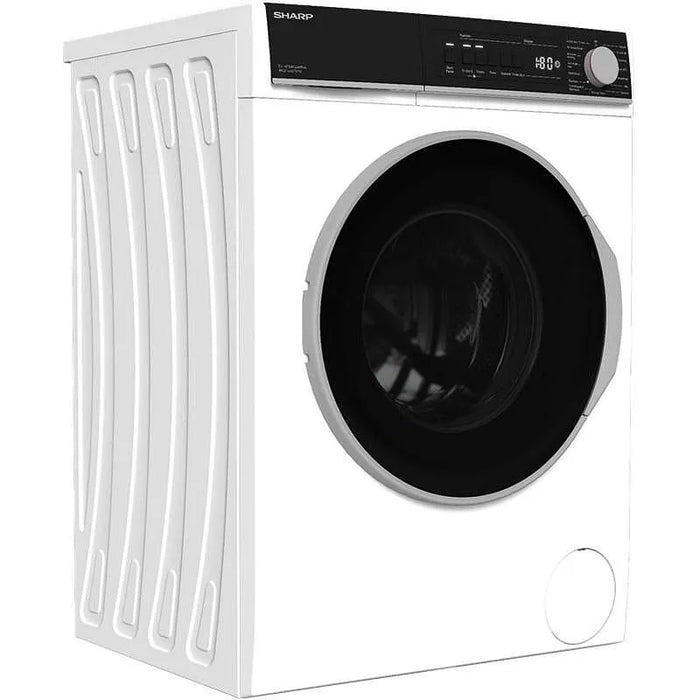 Washing machine Sharp ES-NFB014AWNA, 10.00 kg, 1400 rpm, A, White
