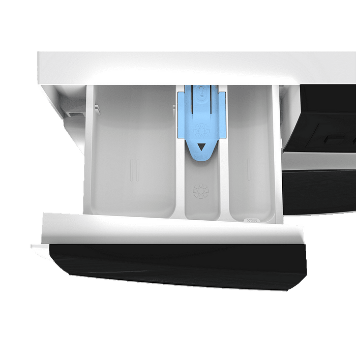 Washing machine Sharp ES-NFB814AWNA, 1400 rpm, 8.00 kg, A, White