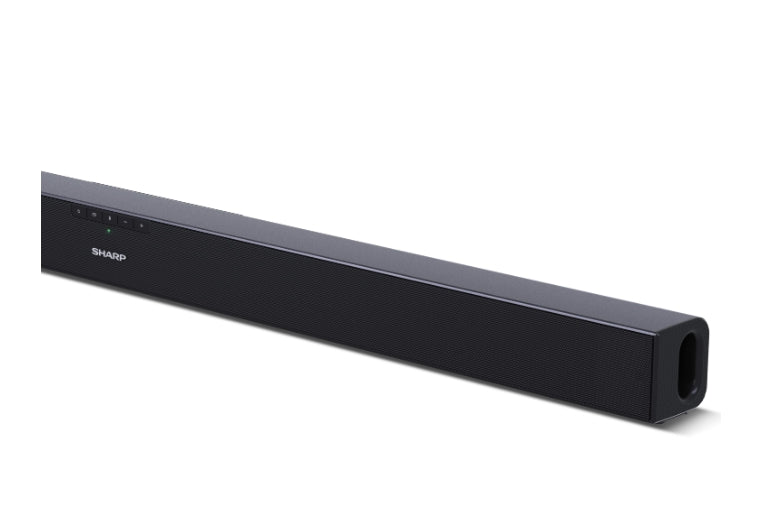 Sharp Soundbar HT-SB140(MT), SLIM 150W 2.0 HDMI & BLUETOOTH, wireless music streaming, HDMI ARC/CEC, 3.5mm Aux-in, Digital Optical Audio Input, Matt black