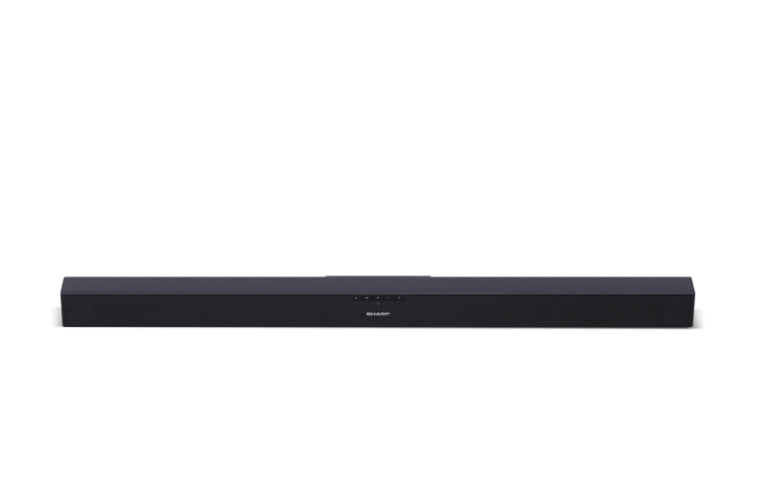 Sharp Soundbar HT-SB140(MT), SLIM 150W 2.0 HDMI & BLUETOOTH, wireless music streaming, HDMI ARC/CEC, 3.5mm Aux-in, Digital Optical Audio Input, Matt black