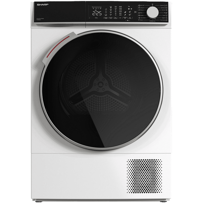 Dryer Sharp KD-NHL9S9GW4, 9 kg, C, White, C