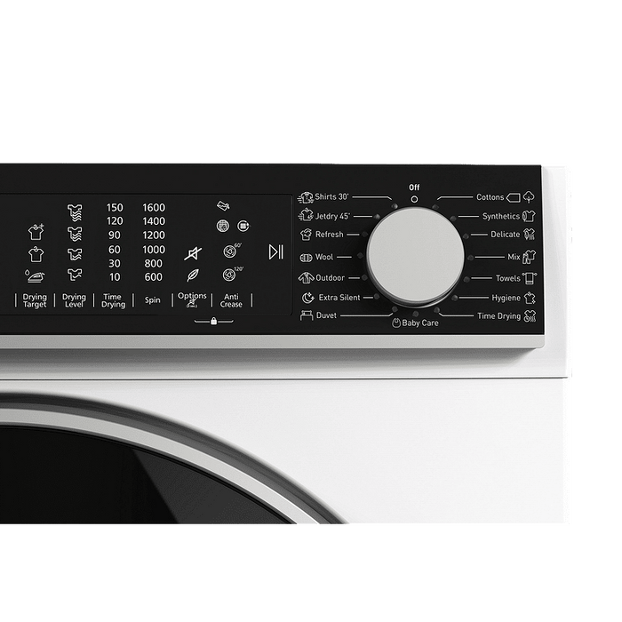 Dryer Sharp KD-NHL9S9GW4, 9 kg, C, White, C