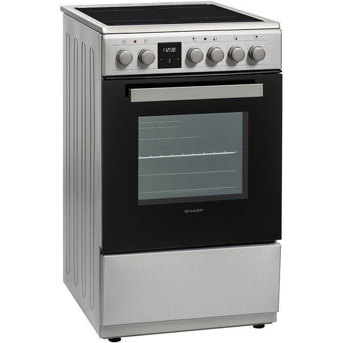 Electric cooker Sharp KF-56FVDT22IMK-EU, INOX, Ceramic