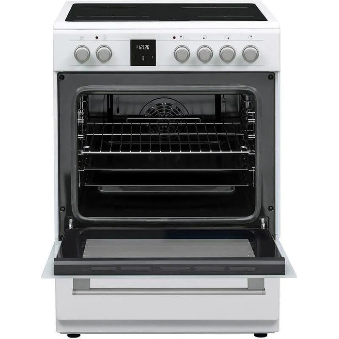 Electric cooker Sharp KF-76FVDT22WMK-EU, White, Ceramic