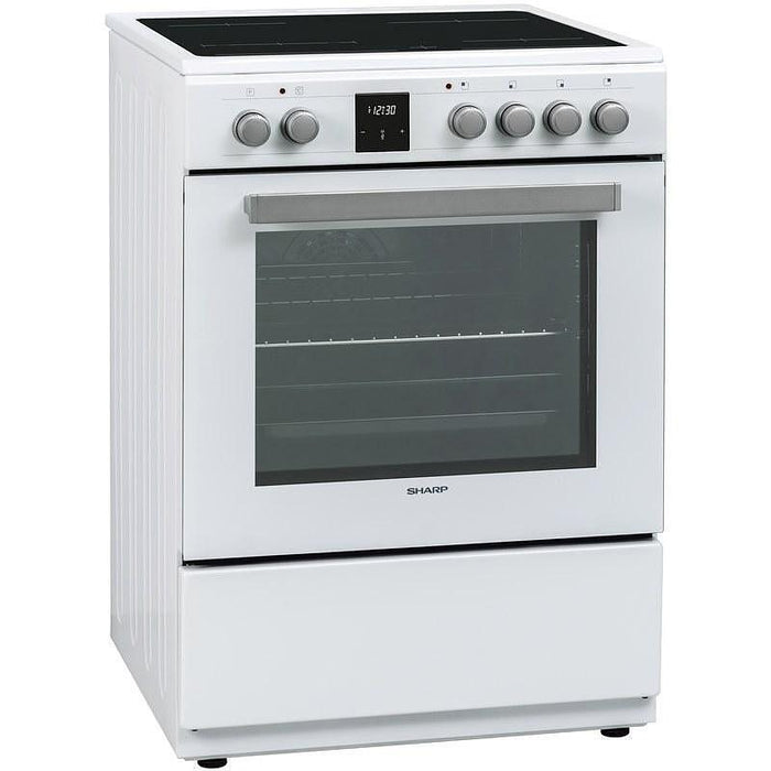 Cooker (current) Sharp KF-76FVDT22WMK-EU, Ceramic, White