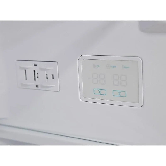 Refrigerator with freezer Sharp SJ-NBA21DMDWE , 331 l, E , No Frost , White