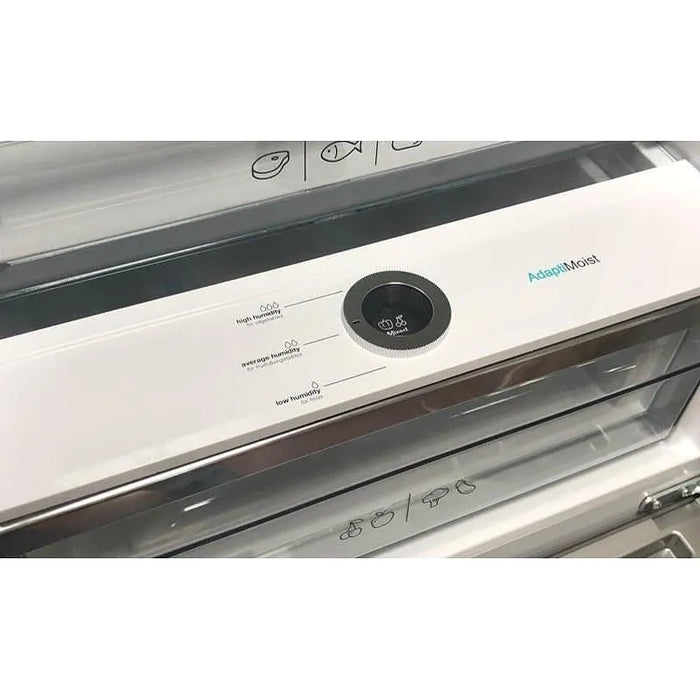 Refrigerator with freezer Sharp SJ-NBA21DMDWE , 331 l, E , No Frost , White