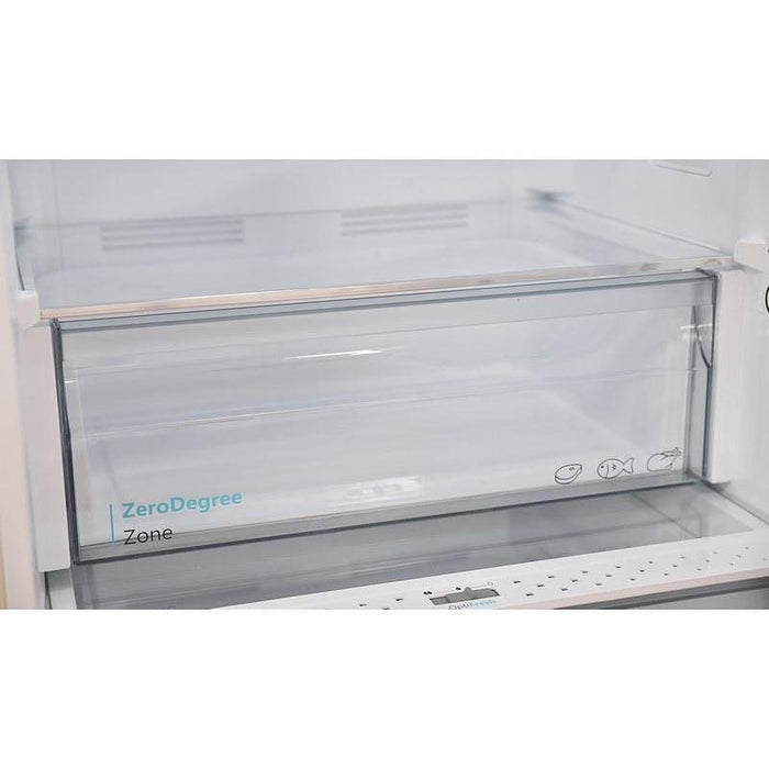 Refrigerator with freezer Sharp SJ-NBA21DMDWE , 331 l, E , No Frost , White
