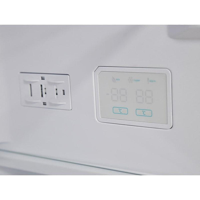 Refrigerator with freezer Sharp SJ-NBA21DMDWE , 331 l, E , No Frost , White