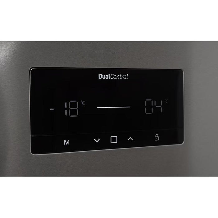 Refrigerator with top chamber Sharp SJ-NTA35CHDIE, 587 l, E, No Frost, Inox