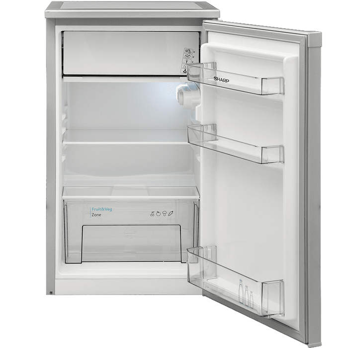 Refrigerator Sharp SJ-UE088T0S, 89 l, E, Inox