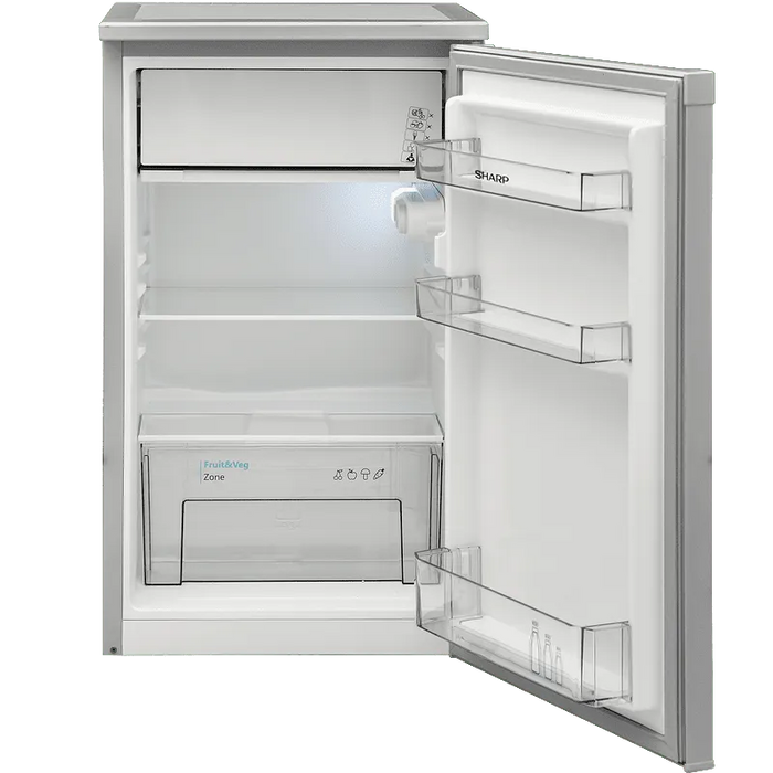 Refrigerator Sharp SJ-UE088T0S, 89 l, E, Inox