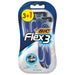 SHAVER FLEX3 SENSITIVE BL3 + 1 BIC - Мъжки бръсначи<<<Самобръсначки<<<AmperelB2B