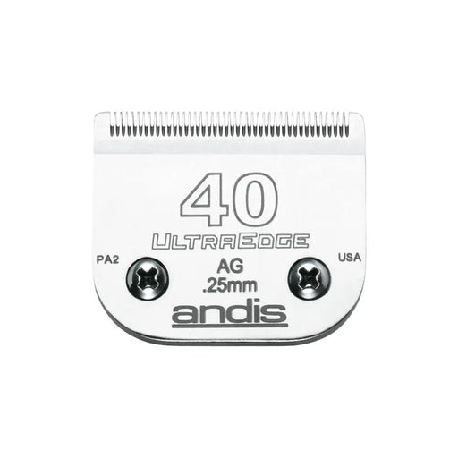 Shaving razor blades Andis S-40 Steel Chromed 0,25 mm - Домашни Животни<<<Дом Градина<<<BigBuy&&&Здраве и