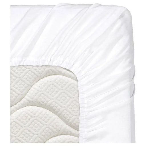 SHEET WITH ELASTIC FOR MATTRESS 160X200 CM DILIOS WHITE - Чаршафи<<<Текстил за спалня<<<Мебели и интериор<<<Praktiker