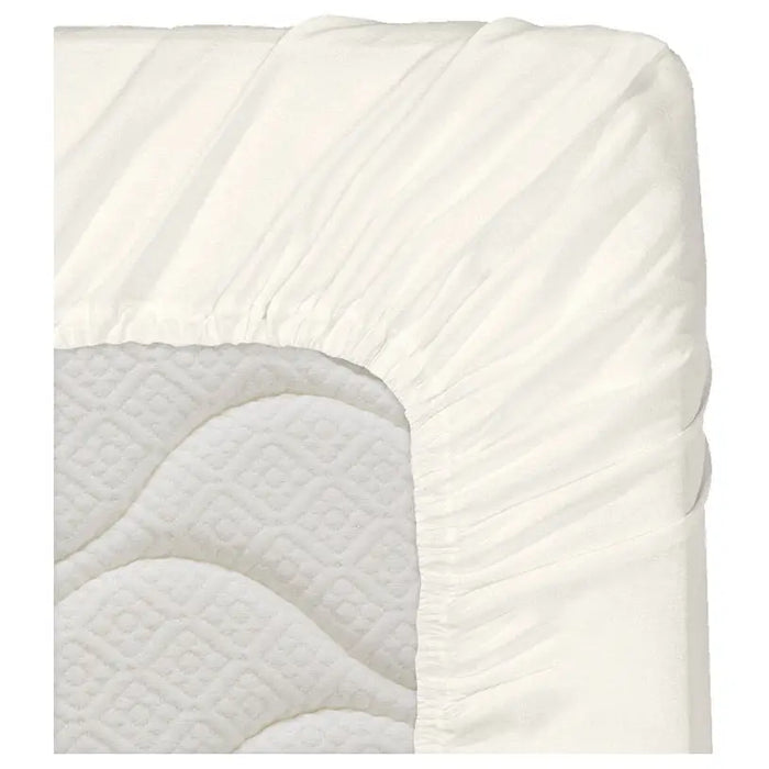 SHEET WITH ELASTIC FOR MATTRESS 90X200 CM DILIOS LIGHT ECRUE - Чаршафи<<<Текстил за спалня<<<Мебели и