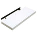 SHELF WITH HIDDEN ASSEMBLY 80X3.8X23 CM. WHITE - Етажерки и рафтове<<<Мебели и обков<<<Мебели и интериор<<<Praktiker