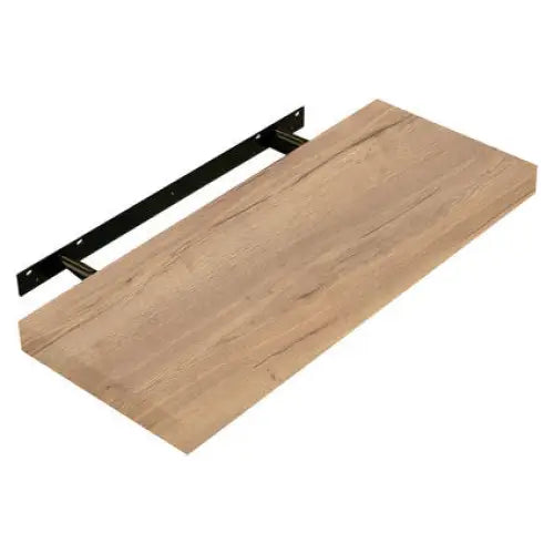 SHELF WITH HIDDEN MOUNTING MAXHOME 80X3.8X23 CM. OAK - Етажерки и рафтове<<<Мебели и обков<<<Мебели и