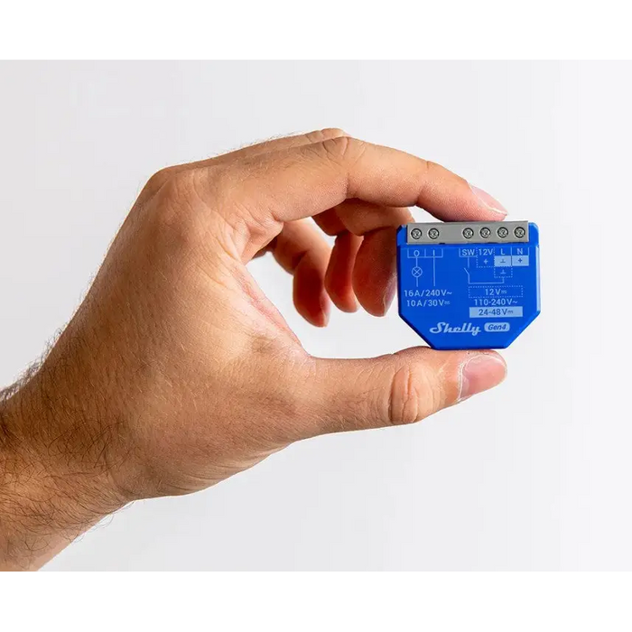SHELLY 1 Gen4 Smart switch Blue 2 pcs - ActuatorsIND-URW<<<Smart houseIND<<<ActionPL